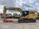 Side of used Excavator
